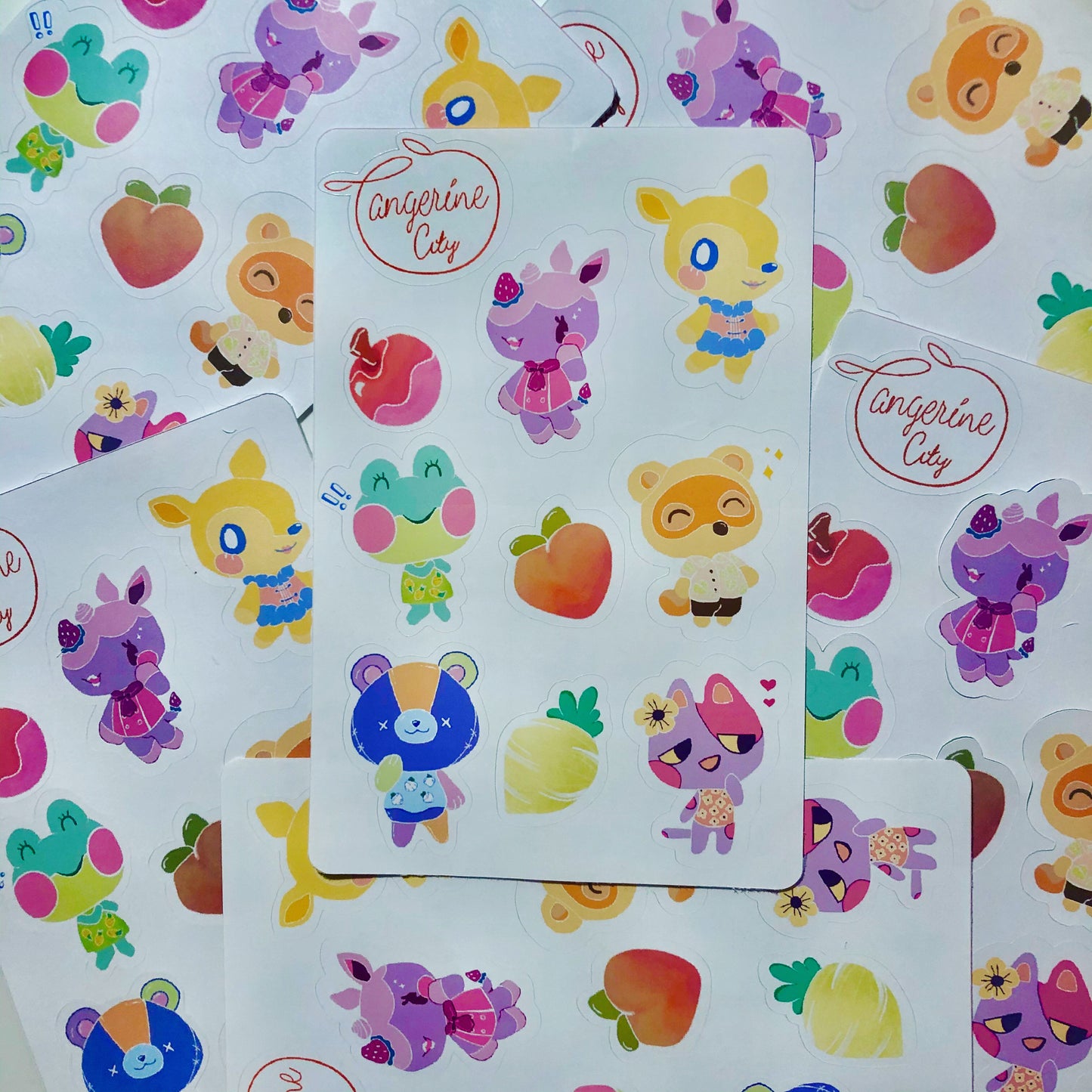 Animal Crossing - Sticker Sheet